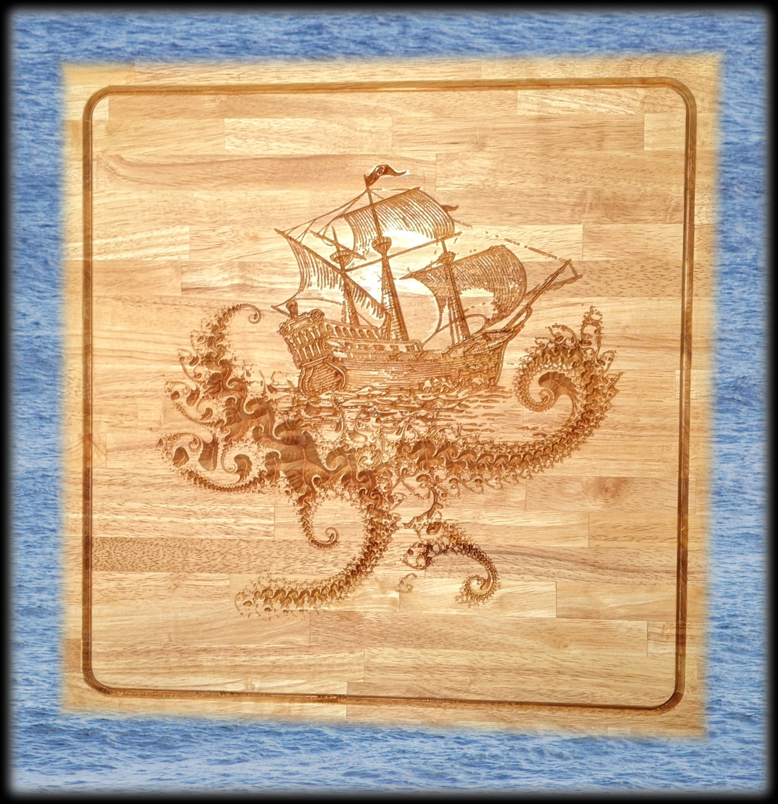 3D Fractal Carving in Hardwood - Piece 2